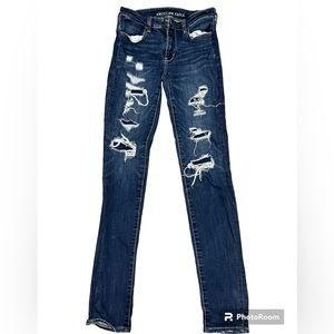 American Eagle size 6 extra long jeans